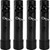 WUWEOT 4 Pack Table Leg Extenders, Adjustable Folding Table Leg Risers, 2 Levels Heights Metal Heavy Duty Metal Table Leg Extensions for Folding Tables Straight/Bent Leg, Rise 3.5" / 5"