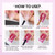 SUPWEE Magnetic Nail Polish Gel, 12 Colors Cat Eye Gel Nail Polish Set