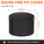 Mordx Fire Pit Cover for Solo Stove Yukon 27 Inch，Firepit Covers Round Outdoo,600 Anti UV& Waterproof Smokeless Fire Pit Cover,for Gas/Table/Bowl Fire pits(Yukon - 28”D x 17”H)