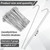 MorningRo 200 Pcs 6-1/2" Chain Link Fence Wire Ties 9 Gauge Heavy Duty Aluminum Ties Hook for Chain Link Fence, Posts, Rails, Dog Kennel Repair