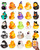 Jeep Ducks for Ducking (24 Pieces) - Halloween Ducks for Jeeps - 2" Halloween Themed Rubber Ducks Jeep Ducking - Plus Official Duck Duck Jeep Mobile App - Kid's Party Favor Jeep Ducks for Ducking (24 Pieces) - Halloween Ducks for Jeeps - 2" Halloween Themed Rubber Ducks Jeep Ducking - Plus Official Duck Duck Jeep Mobile App - Kid's Party Favor
