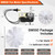 Hiorucet SM550 Universal Bathroom Fan Motor for Nutone 763RLN 2676F SM550 65100 C01575 676D 784A E498-1 EM550 F784A EM750 K111, C65878 Fan Motor 50CFM 3000RPM, 2 Pieces for Broan Replacement Parts