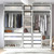 Closet Rod,17 to 110 In Adjustable Closet Rods for Hanging Clothes