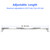 Foozet Undermount Sink Brackets, 28-39.5″Adjustable Undermount Sink Support Brackets, Stainless Steel Support Pole for Kitchen Horizontal Under mount Sink Repair Kit