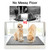 48" x 32" XXXL Largest Pet Food Mat, Silicone Dog Mats for Food and Water, Nonslip Pet Feeding Mats for Floors,Dog Cat Bowl Mat with Raised Edges, Black