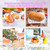 150 Sheets Purple Wildflower Food Wax Paper, 9.8x8.3in Wildflower Red Poppy Grease Proof Deli Paper for Sandwich Snack Wrap Home Kitchen (A) (A)