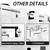 Black and Hookless Shower Curtain with Snap in Liner, 71x74 in, 2 in 1