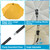 4 Pack Plant Umbrellas for Outdoor Plants 23.6 Inch Garden Plant Umbrella Shade with Adjustable Angle and Height Sun Protection Shade Covers Cloth for Outdoor Potted Plants Garden Beds Patio Flowers
