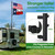 FFILY Heavy Duty Portable RV Ladder Pole Mount Kit