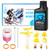 cyctravel Brake Bleed Kit for SHIMANO Hydraulic Brakes. Bicycle Hydraulic Brake Bleed Kit Including 150ML Mineral Oil Brake Fluid and Step by Step Instructions.