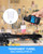 cyctravel Brake Bleed Kit for SHIMANO Hydraulic Brakes. Bicycle Hydraulic Brake Bleed Kit Including 150ML Mineral Oil Brake Fluid and Step by Step Instructions.
