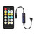 PAUTIX RF Remote Dimmer CCT Tunable COB LED Strip Lights,17-Key Wireless Remote and Controller DC 5-24V for CCT COB LED Tape Lights,Timer Function
