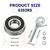 Mini Bike 6202RS Wheel Bearing Kit for Coleman CT200U BT200X CT200U-EX Baja Warrior MB165 MB200 Massimo Hensim 196cc 6.5hp Mini Bike Parts