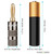 FosPower Banana Plugs (10 Pairs/20 Pcs), 24K Gold Plated Speaker Connectors