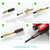 FosPower Banana Plugs (10 Pairs/20 Pcs), 24K Gold Plated Speaker Connectors