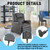 SANJOON 29V 2A Wall Mounted Power Lift Recliner Supply Adapter,with On/Off Switch, L-Shaped Adapter, Apply to Sofa Recliners,Lift Chairs Universal Power Cord,Compatible with Most Brands.