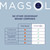 MAGSOL Magnesium Deodorant for Men, Aluminum Free, Baking Soda Free Natural Deodorant for Sensitive Skin, Long Lasting Odor Protection with Sweet Almond Oil, Patchouli 2.6 oz