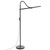 LED Floor Lamp, 18W/2000LM Bright Reading Floor Lamp for Office with Double Head, Adjustable Gooseneck Dimmable Modern Standing Light for Lash Extension Craft, Eye Caring Floor Lamps for Living Room