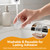 Rubber Feet for Cutting Board, 20PCS Cutting Board Feet Non Slip, 1.2 inches Clear Adhesive Silicone Rubber Feet Waterproof Reusable Round