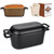 3.6 QT Cast Iron Loaf Bread Pan with Lid, Oval Dutch Oven for Bread Baking