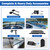 Drytuns Surfboard Rack for Car, Paddle Board Car Rack, Surf Racks for Cars