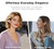 YUEHEMEI Clip On Open Ear Earbuds with Crystal Butterfly Earrings, Bracelet
