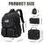 GeeWin Camo Backpack for Boys, 4PCS Boys Backpack with Lunch Box Set