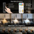 phwii Battery Operated Pendant Light, Battery Chandelier with Remote Control, Rechargeable Hanging Light Fixture with 4000mAh Battery, 3 Color Dimmable, No Wiring, Idea for Bedroom Kitchen Island
