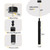 phwii Battery Operated Pendant Light, Battery Chandelier with Remote Control, Rechargeable Hanging Light Fixture with 4000mAh Battery, 3 Color Dimmable, No Wiring, Idea for Bedroom Kitchen Island