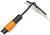 Fiskars QuikFit Hoe, Tool Head, Length: 25 cm, Width: 18.5 cm, Steel Head, Black/Orange, 1000677