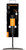 Fiskars QuikFit Hoe, Tool Head, Length: 25 cm, Width: 18.5 cm, Steel Head, Black/Orange, 1000677
