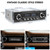 Retro Vintage Radio for Classic Vehicle - Single Din Bluetooth Car Stereo