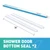FCSOTSPS Sliding Shower Door Bottom Seal, 2 PCS 3/8" x 36"
