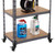 Chegulu 4" Storage Rack Caster Wheels, Fit Boltless Shelving Rack Posts