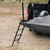 KEWISAUTO 42" Foldable Pickup Truck Tailgate Ladder with Grab Handle