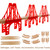Wooden Train Bridges, 3 Suspension Bridge, Wooden Train Track Accessories, Wood Train Track, Train Tracks Compatible with All Major Brands, Wood Toys for Girls & Boys Wooden Train Bridges, 3 Suspension Bridge, Wooden Train Track Accessories, Wood Train Track, Train Tracks Compatible with All Major Brands, Wood Toys for Girls & Boys