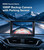 Alarm Sensor 1080P Backup Camera with 5 inch Monitor Rear View Reverse Camera Universal for Pickup Truck Car SUV 170 Degree Perfect Angle Night Vision IP69 Waterproof DLD5C