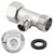Bidet T Adapter, 3 Way Adapter or Tee Connector (Thread Size 1/2″ x 1/2″ x 9/16″), Bidet Attachment for Toilet (1/2inch)