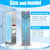 Dpwrrot Air Scrubber Replacement Bulb,9" PCO Cell Compatible with Activtek