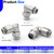 EterMutable 12-PACK 1/4" Tube OD x 1/4" NPT Thread Male Elbow Nickel Plating Copper Push to Connect Fittings,PL-1/4-N2 Pneumatic Quick Connect Air Line Hose Fittings