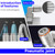 EterMutable 12-PACK 1/4" Tube OD x 1/4" NPT Thread Male Elbow Nickel Plating Copper Push to Connect Fittings,PL-1/4-N2 Pneumatic Quick Connect Air Line Hose Fittings