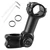 TRIWONDER Bike Stem 25.4 31.8 Adjustable 60 Degree 90mm 110mm 130mm Bike Handlebar Extender Stem Riser Bicycle Handle Bar Extensions for Mountain Bike, Road Bike, MTB, BMX, Cycling