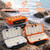 Aventik Waterproof Fly Fishing Tackle Box 2-Pack, Adjustable Case