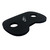 GODFREY Women’s Rowing Seat Pad - 12mm Waterproof Non-Slip Rower Cushion with Optional Clip for Concept 2, Peloton, Hydrow & Water Rowers (Black)