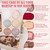 RoseFlower Make Up Set, Makeup Book Palette with 24 Colors Eyeshadow Palette Blush Highlighter Contour, Makeup Palettes Travel Makeup, Makeup Gift for Women/Girl/Teen