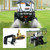 2PCS Boomless Spray Nozzle,#10#12 Orifices Brass Boomless Broadcast Nozzle for ATV Spot Sprayer Up to 31 feet scanning range, Compatible with Multi-Purpose ATV/UTV Tank Sprayer for Lawn & Garden,Farm