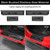 DWKJMYCP 4PCS Door Sill Guards for Jeep Wrangler 2018-2025 2026 JL JLU & 2020-2026 Gladiator JT Accessories, Stainless Steel Door Sill Protector,Unlimited Sport Sahara Rubicon 4 Door (Black Brushed)