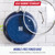 Blue Diamond 12" Diamond Ceramic Nonstick Frying Pan Skillet with Lid, Blue