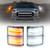 NJSBYL LED Switchback Mirror Lights for 2008-2016 F0rd F250 F350 F450 F550