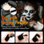 Black & White Oil Face Body Paint Washable Halloween Cosplay Makeup